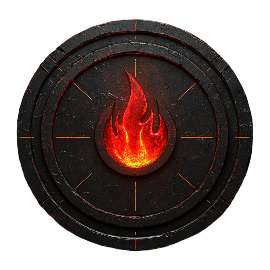"Forged In Fire" Emblem