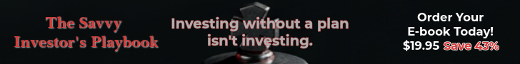 The Savvy Investor's Playbook - Build your game plan. $19.95